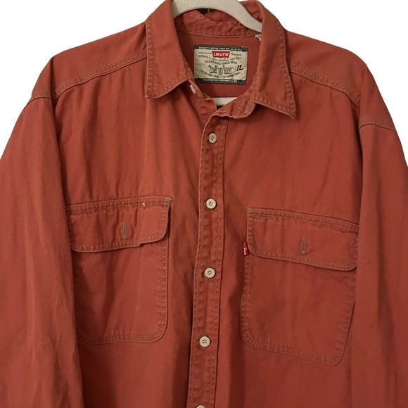 Levi Men’s Casual Button Down Shirt Size Large - Picture 3 of 7